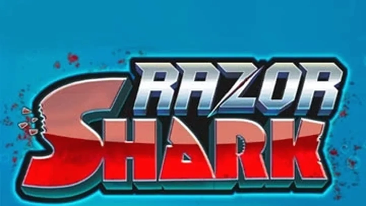 Interface do jogo de slot Razor Shark com tema subaquático